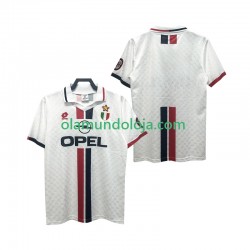 Camisola AC Milan 1996 1997 Retro Homem Equipamento Segundo Manga Curta